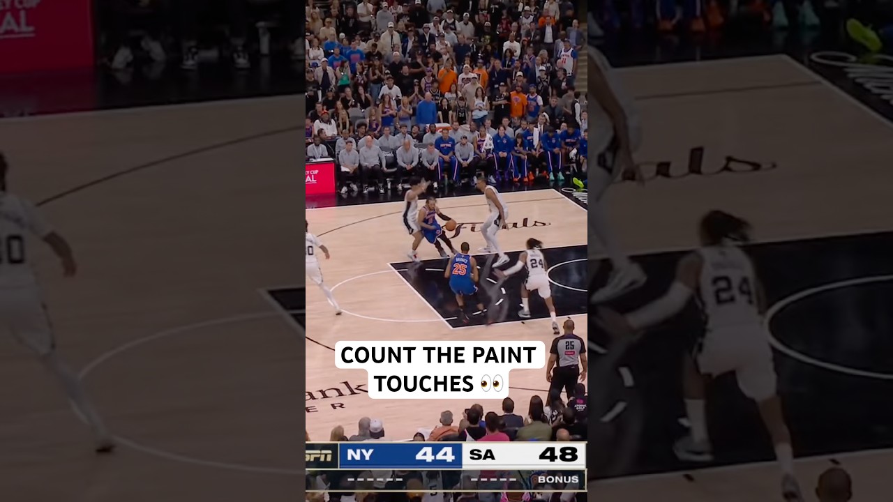 Knicks with beautiful ball movement ❤️
