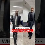 Shai and Wemby arrive ahead of Game 7 🤺