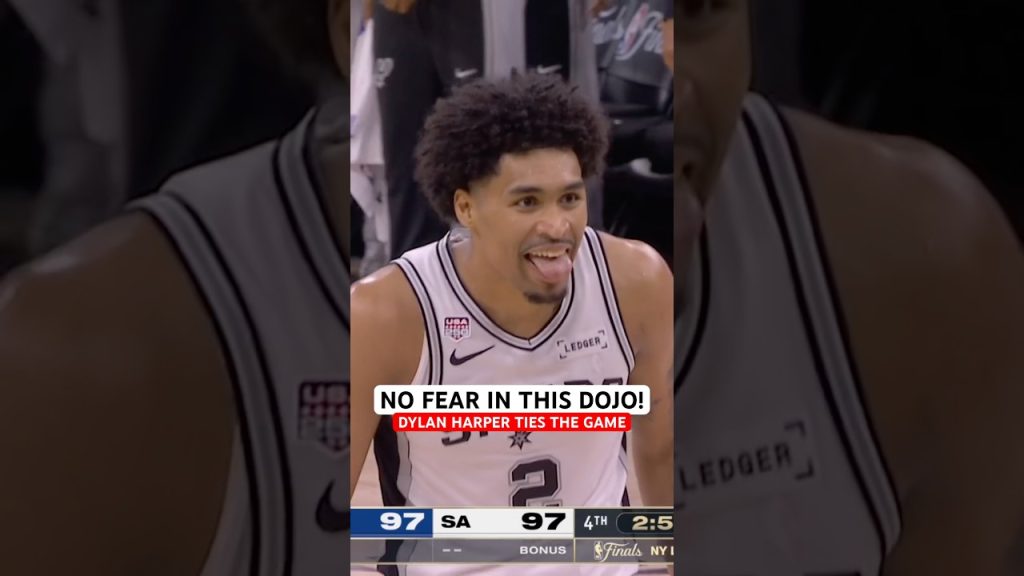 Dylan Harper showing that he isn’t afraid of the moment