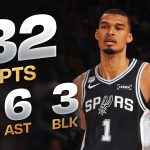 Wemby Joins ELITE Finals Company With 32-PT, 8-REB, 6-AST Game vs Knicks | June 8, 2026