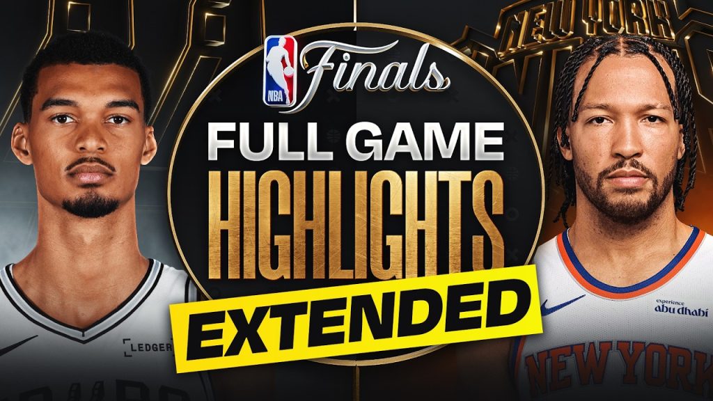 EXTENDED: #2 SPURS at #3 KNICKS | NBA FINALS GAME 3 HIGHLIGHTS | June 8, 2026