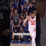 Stephon Castle is attacking the rim