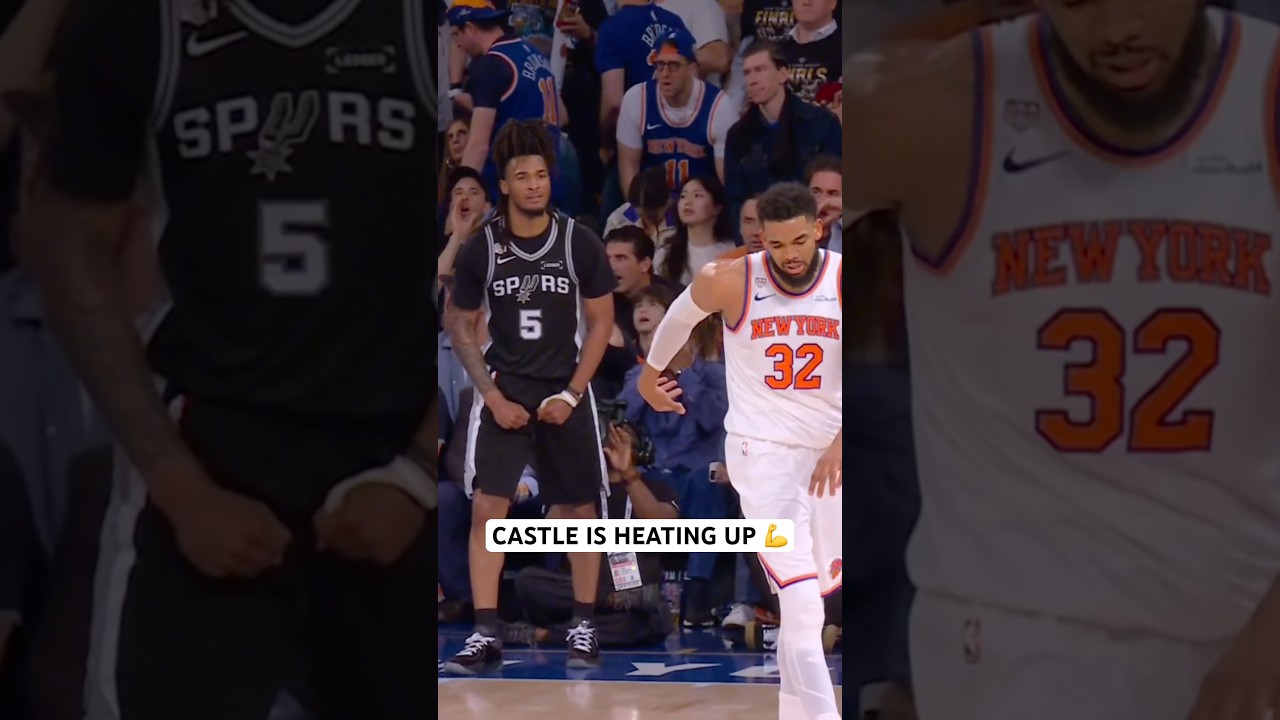 Stephon Castle is attacking the rim