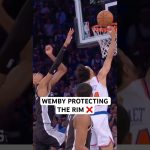 Wemby giving up no easy buckets ❌