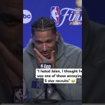 Josh Hart on his relationship with Jalen Brunson and Mikal Bridges 😂