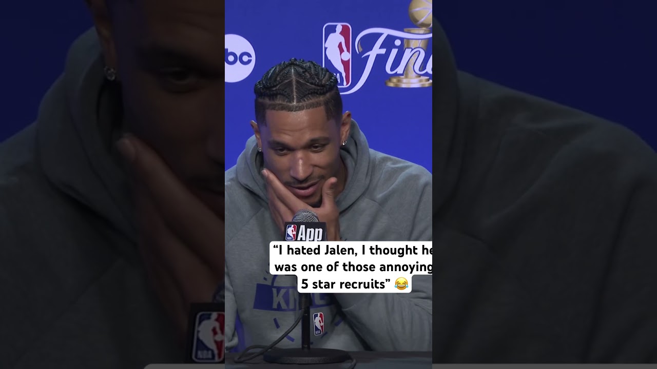 Josh Hart on his relationship with Jalen Brunson and Mikal Bridges 😂