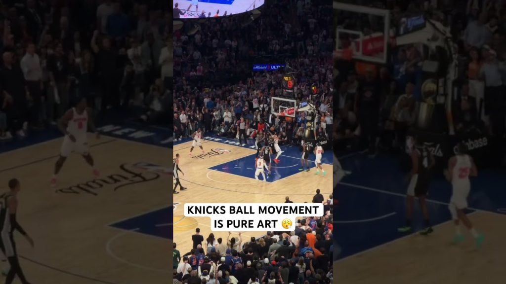 Knicks in flow state this possession 👏