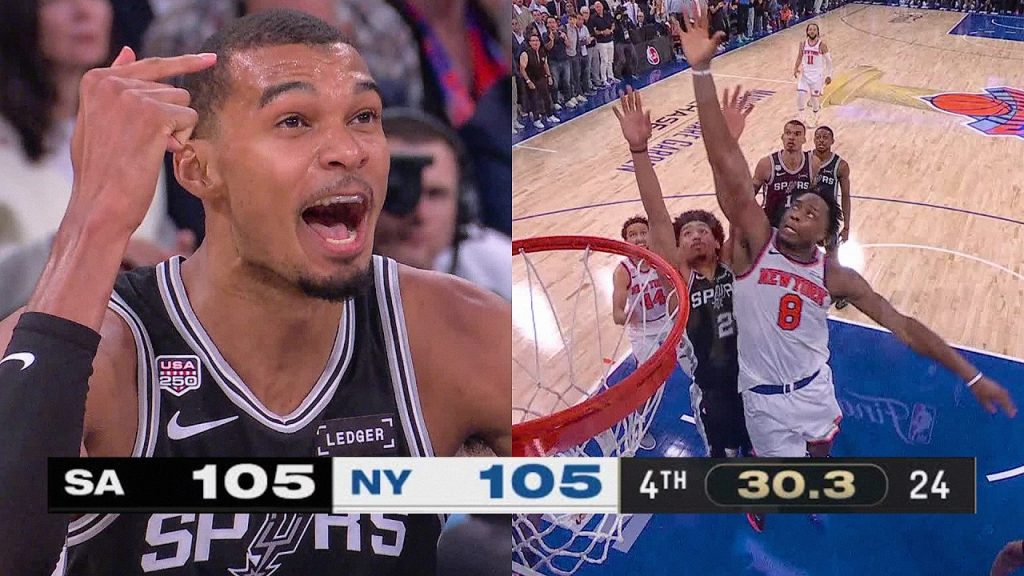 UNREAL GAME 4 ENDING #2 Spurs at #3 Knicks 🤯 | June 10, 2026