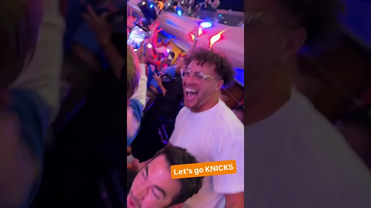 Watch MSG erupt after Game 4 win from the POV of @KevinJonas 🤯🗣️