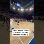 Insane angle of OG Anunoby’s putback (via Kirk Herbstreit on X)