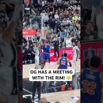 OG Anunoby with the powerful dunk!
