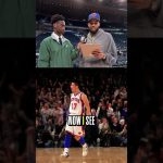 AJ Dybantsa asks KAT about the man who birthed his Knicks fandom!