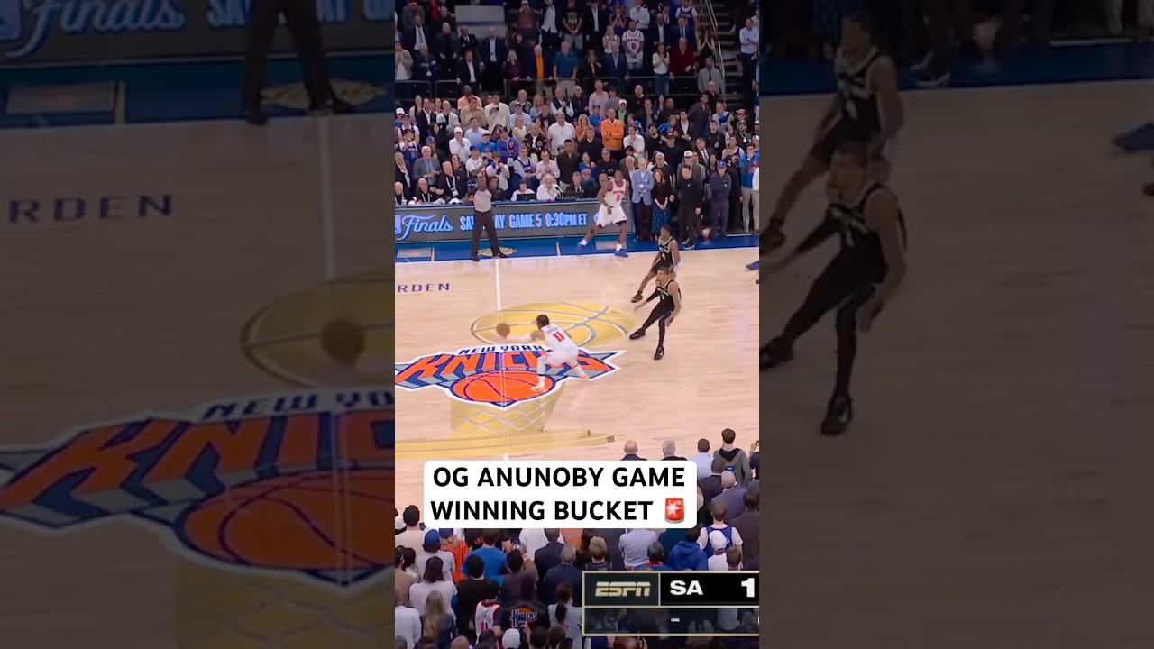 OG Anunoby for the win!