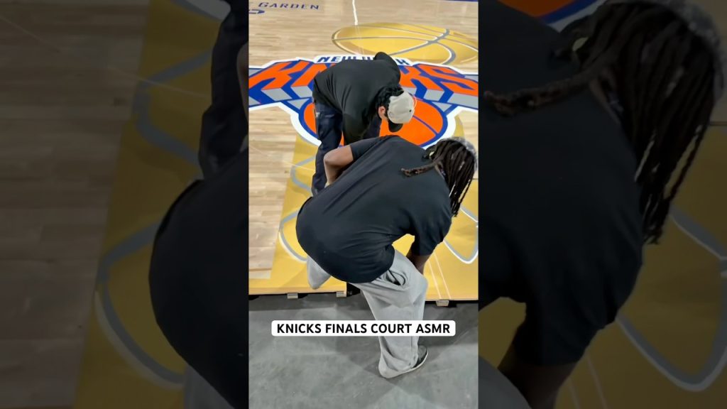 SOUND UP 🔊 The stage is set for Game 3 tonight, the first NBA Finals game at MSG since 1999! 🏆