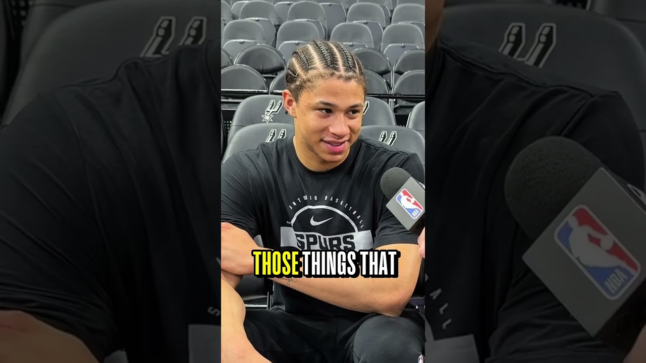 Kon Knueppel catches up with his fellow rookie classmates at the NBA Finals 🤝