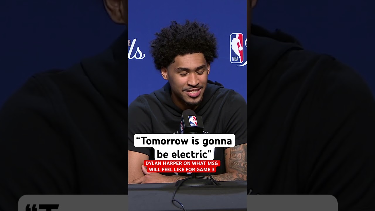 Dylan Harper knows MSG will be rocking! ⚡️
