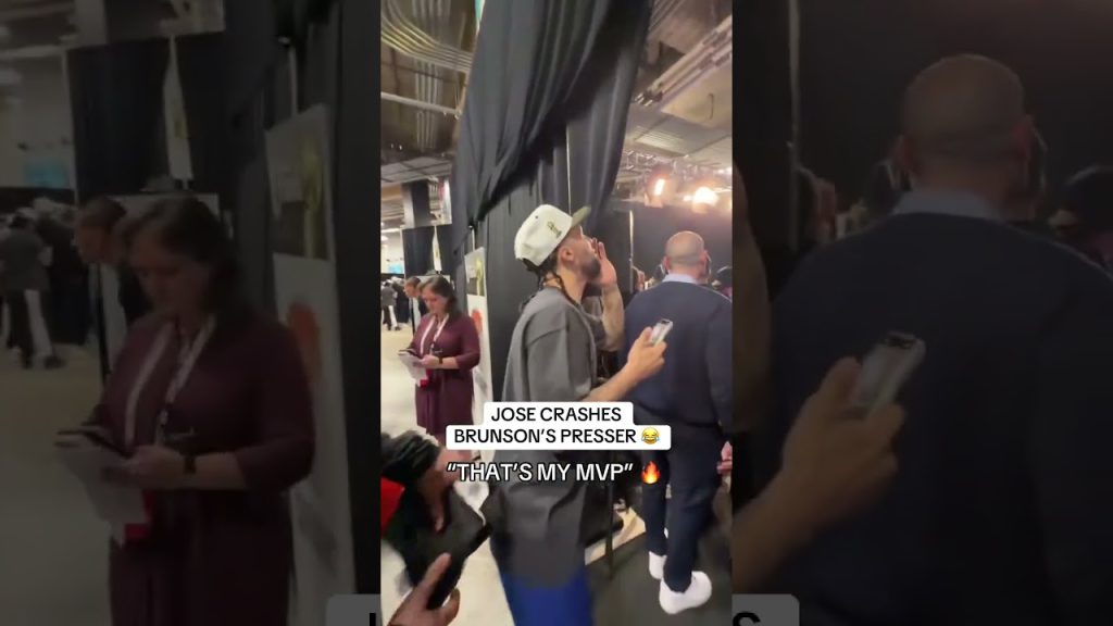 What a way to crash a presser ๐จ ๐