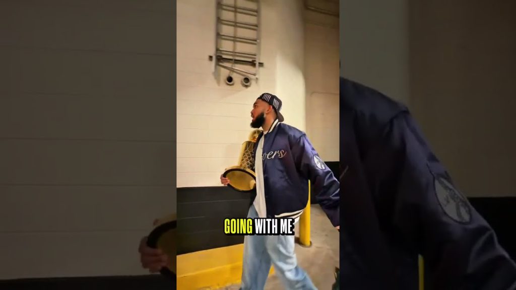 KAT is not letting go of the Larry OโBrien Trophy anytime soon! ๐