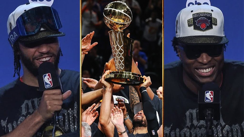 Knicks Players Speak After Delivering New York's First Title Since 1973 ๐ฝ