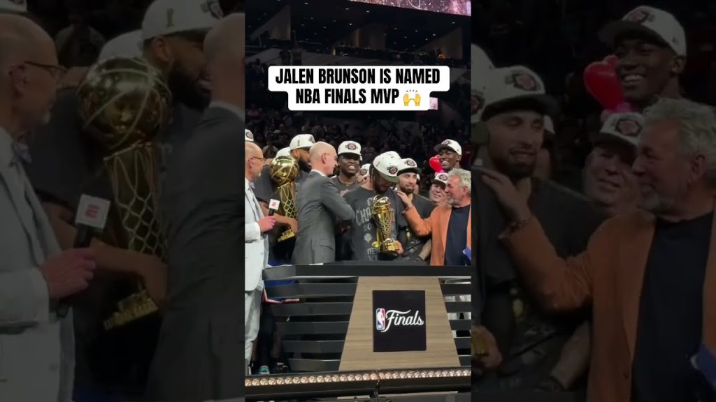 alen Brunson wins NBA Finals MVP after 45-PT performance π