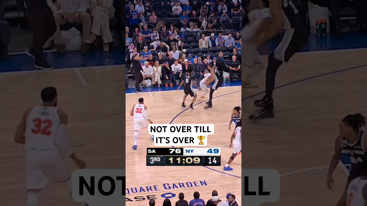 Knicks mounted the largest comeback in NBA Finals history
