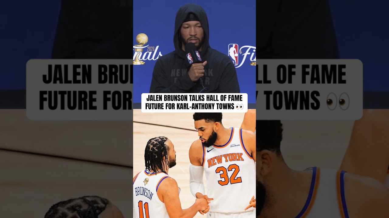 Brunson on KAT: โHe's one hell of a basketball player, but he's an even better teammate” ๐