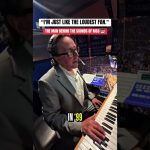 Knicks organist Ray Castoldi has been providing the live arena soundtrack at home games since 1989
