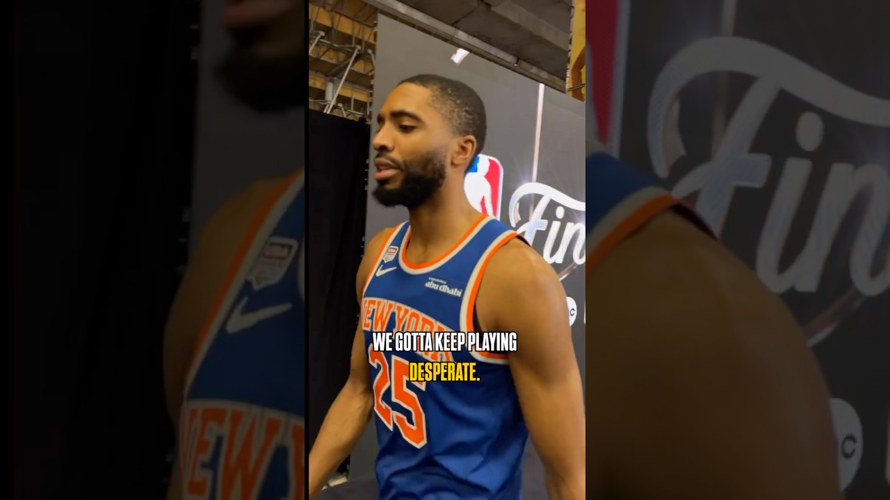 Mikal Bridges knows the job is not finished