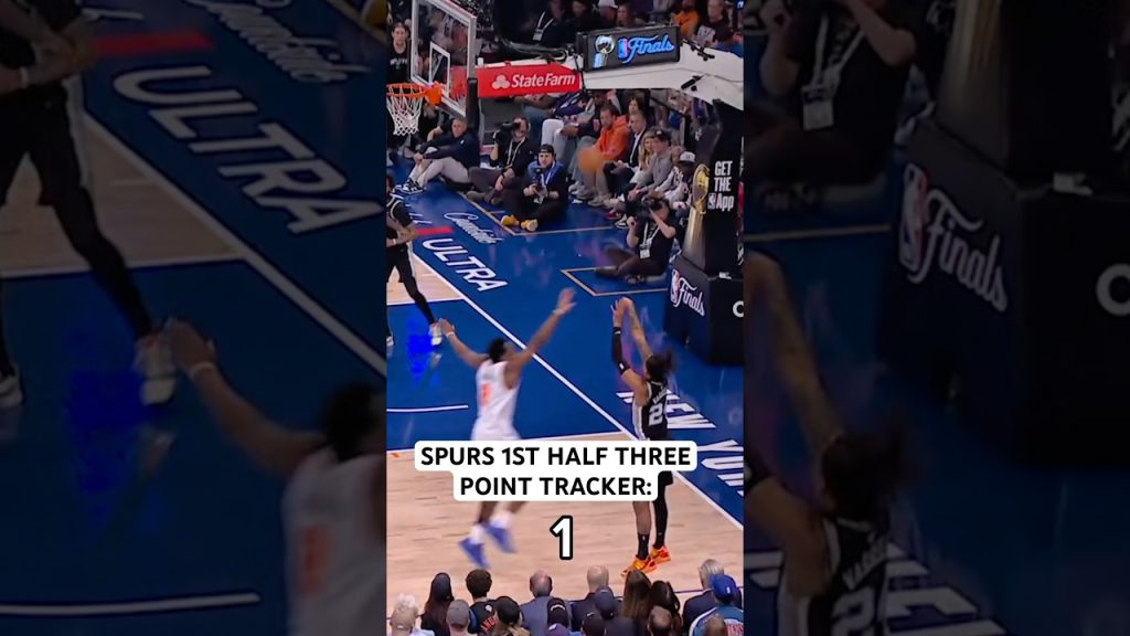 Spurs were on fire in the first half of Game 4 of the NBA Finals