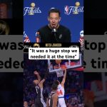 Mitch Johnson on the importance of Wemby’s clutch block
