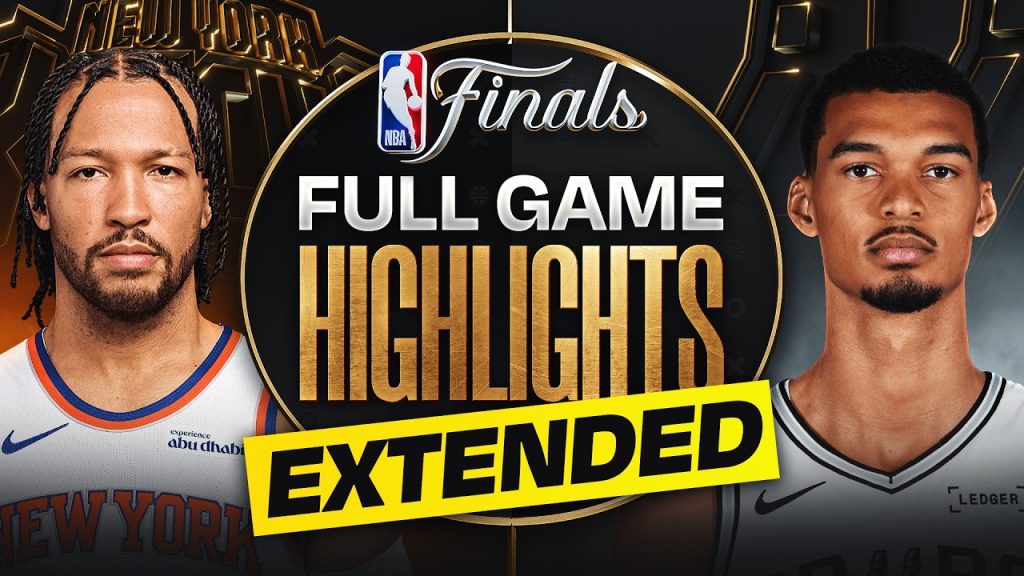 EXTENDED: #3 KNICKS at #2 SPURS | NBA FINALS GAME 5 HIGHLIGHTS | June 13, 2026