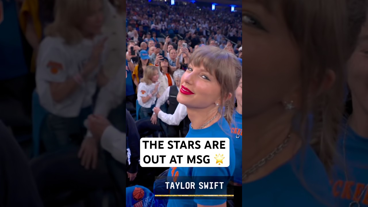 Celebrity row at MSG never disappoints ⭐️