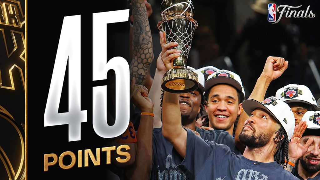 Jalen Brunson Ties Michael Jordan with LEGENDARY 45-PT Finals Performance π | June 13, 2026