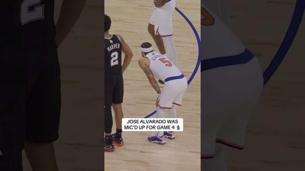 Listen in to the best of Jose Alvarado Micβd Up during Game 4 ποΈ