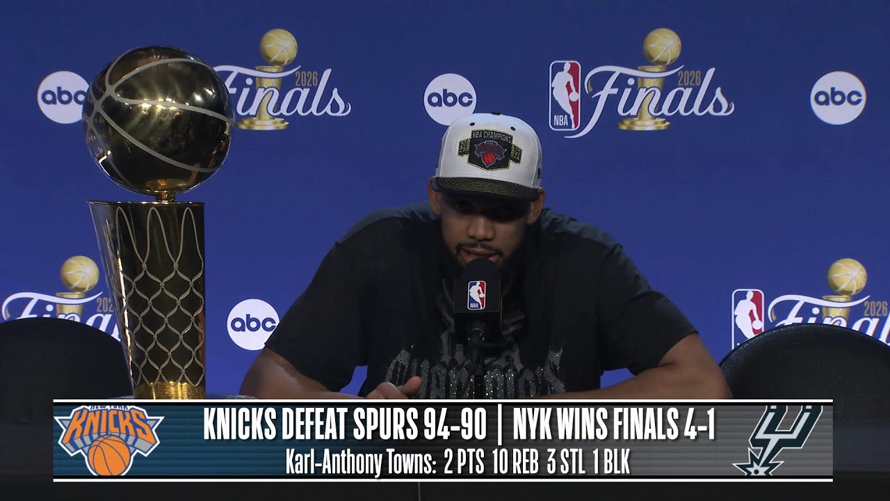 New York Knicks vs San Antonio Spurs | NBA Finals Game 5 Postgame Media Availability