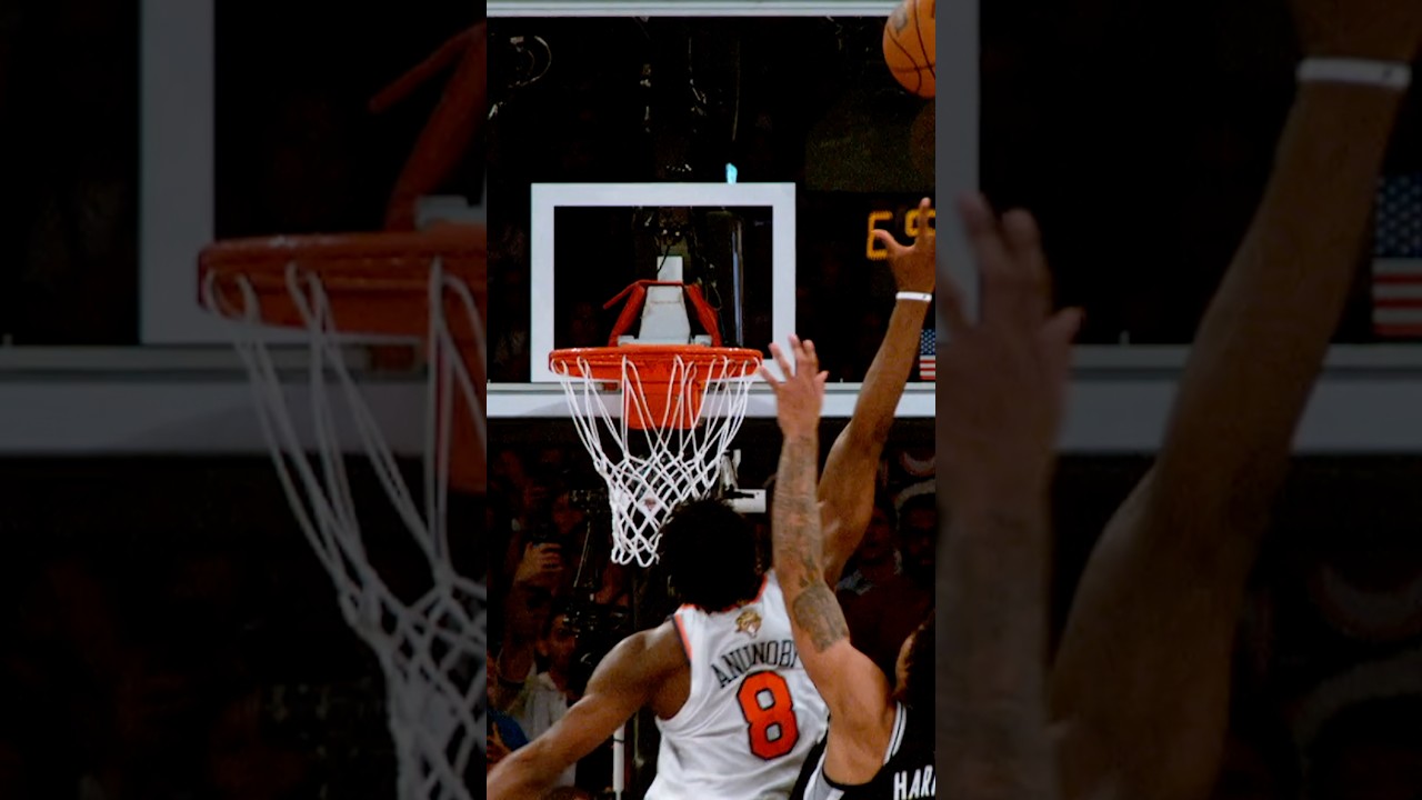 OG Anunoby’s game winning tip-in from below the rim