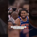 Karl-Anthony Towns reaction to the Knicks becoming NBA Champions 👏