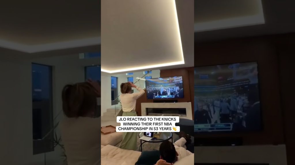 Jennifer Lopez’s reaction is everything 👏 (via @JLO )