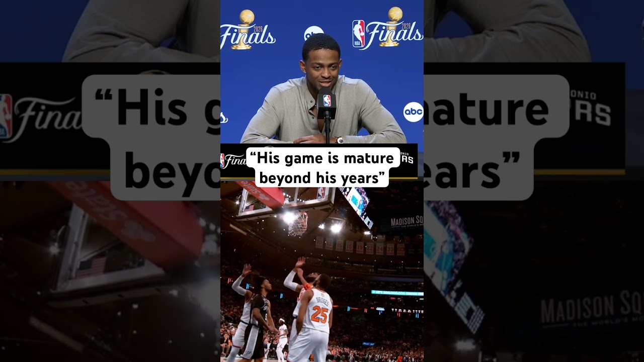 De’Aaron Fox has high praise for Stephon Castle