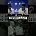 Mike Brown finally got the team to bark with him 🤣
