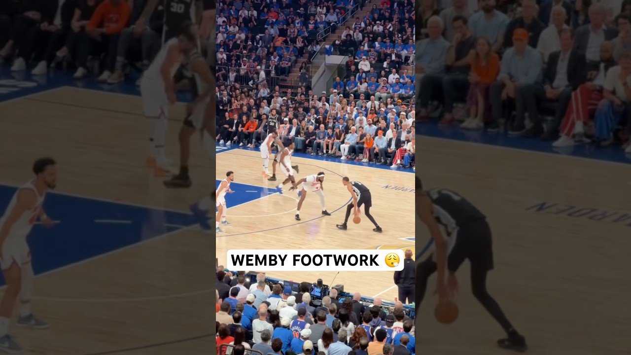 Wemby with the tough take 👽