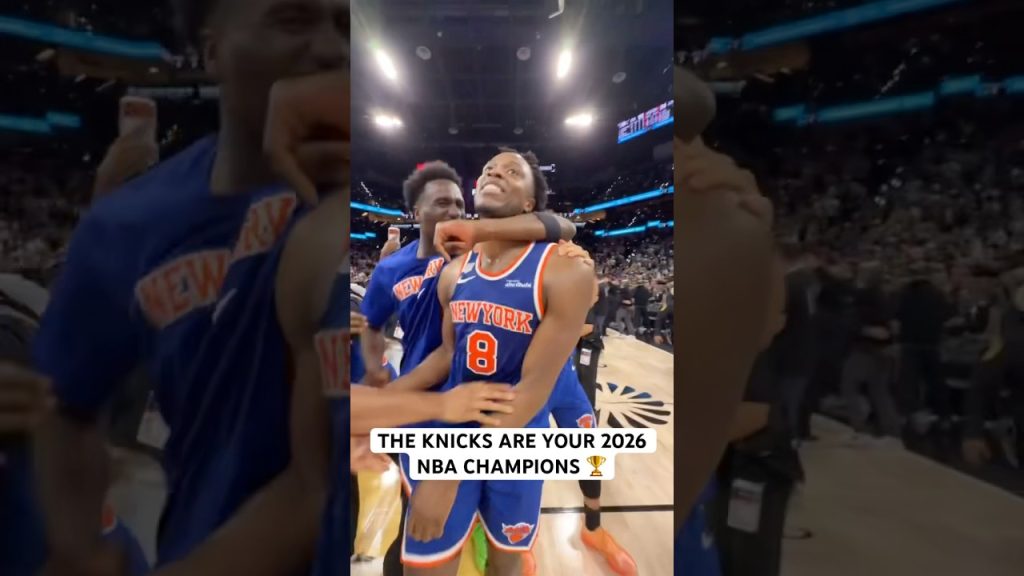 OR THE FIRST TIME IN 53 YEARS, THE KNICKS ARE FINALLY THE NBA CHAMPIONS AGAIN 🏆