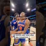 OR THE FIRST TIME IN 53 YEARS, THE KNICKS ARE FINALLY THE NBA CHAMPIONS AGAIN 🏆