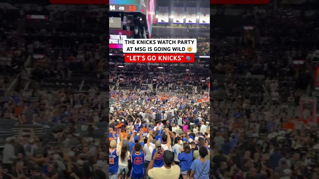 Vibes are high in NYC as the Knicks win their first NBA Finals in 53 years 🤯🏆