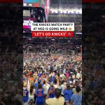 Vibes are high in NYC as the Knicks win their first NBA Finals in 53 years 🤯🏆