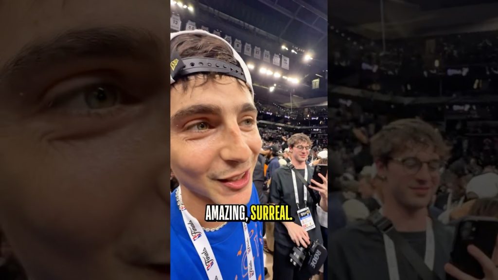 Timmy can’t believe he witnessed the Knicks win an NBA championship 🏆