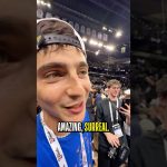 Timmy can’t believe he witnessed the Knicks win an NBA championship 🏆