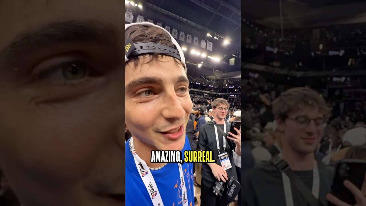 Timmy can’t believe he witnessed the Knicks win an NBA championship 🏆