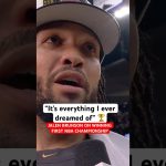Jalen Brunson is emotional in his post game interview after Knicks win NBA Championship 🏆