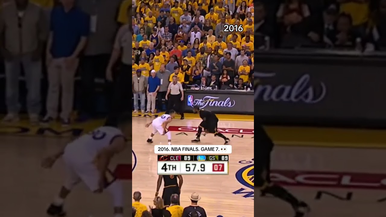 Take a look back at the fantastic finish to an iconic Game 7 of the 2016 NBA Finals ⏪ 🏆